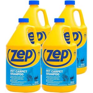 ZEP INC Carpet Shampoo, clear, 128 fl oz (Pack of 1)(4)