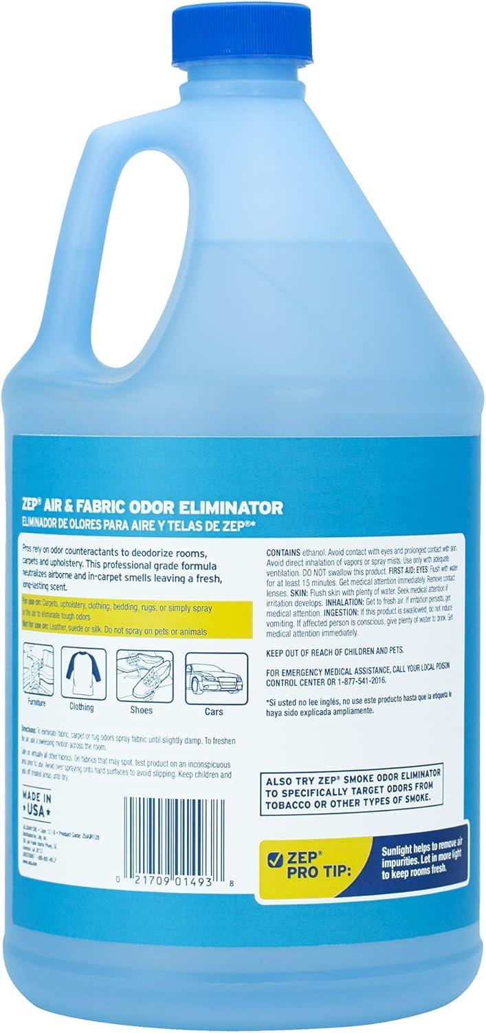 image:imageZep Air and Fabric Odor Eliminator 128 Ounce 1 Gallon ZUAIR128 Refresh Your Home Office and Business128 Fl Oz Pack of 1