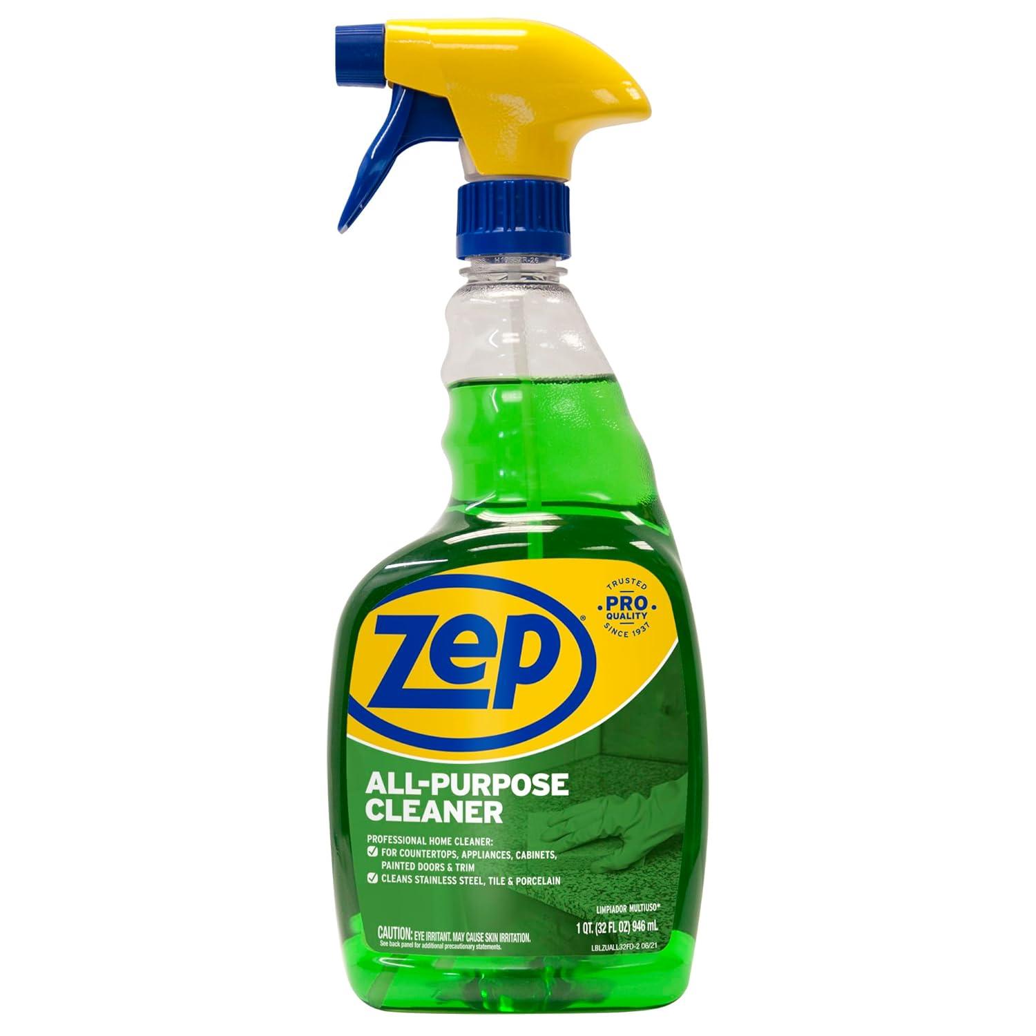 image:imageZep AllPurpose Cleaner and Degreaser 1 Gallon 1 Unit ZU0567128 Heavy Duty Industrial Cleaner for Business and Household Used in Kitchen Countertops Appliances Walls and Floor Surfaces32 Fl Oz Pack of 1