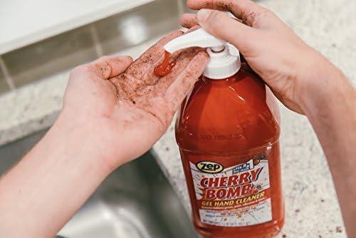 image:imageZep Cherry Bomb Hand Cleaner 48 Ounce Volcanic Rock and Emollients Perfect for Mechanics and DIYers1