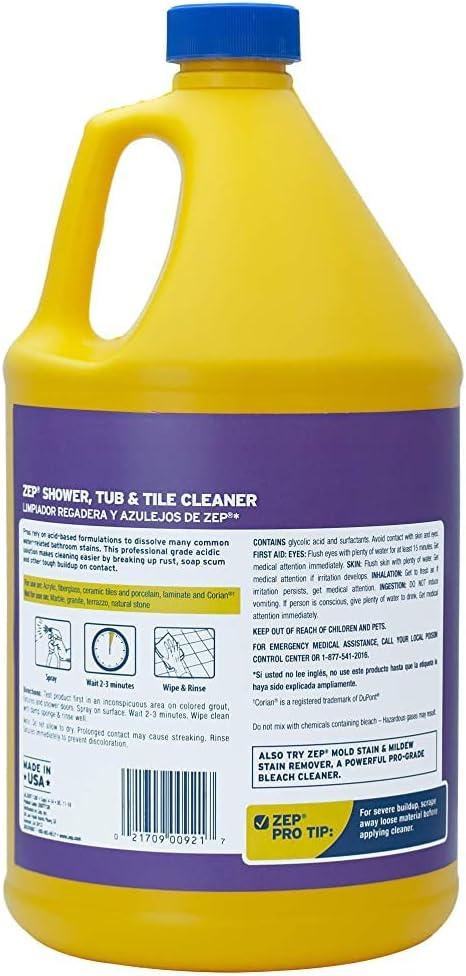image:imageZep Cleaner ShowerTUBTile 128 OZ ZUSTT1281