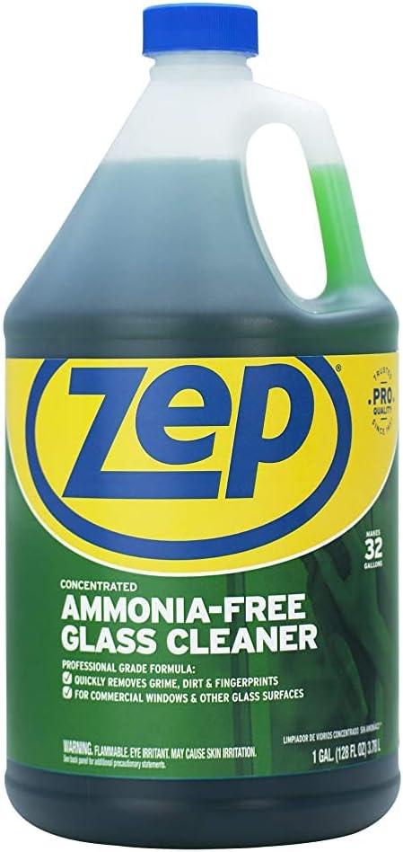 image:imageZep Commercial Glass Cleaner Concentrate Concentrate Liquid Solution Green 1 gal 128 fl oz2