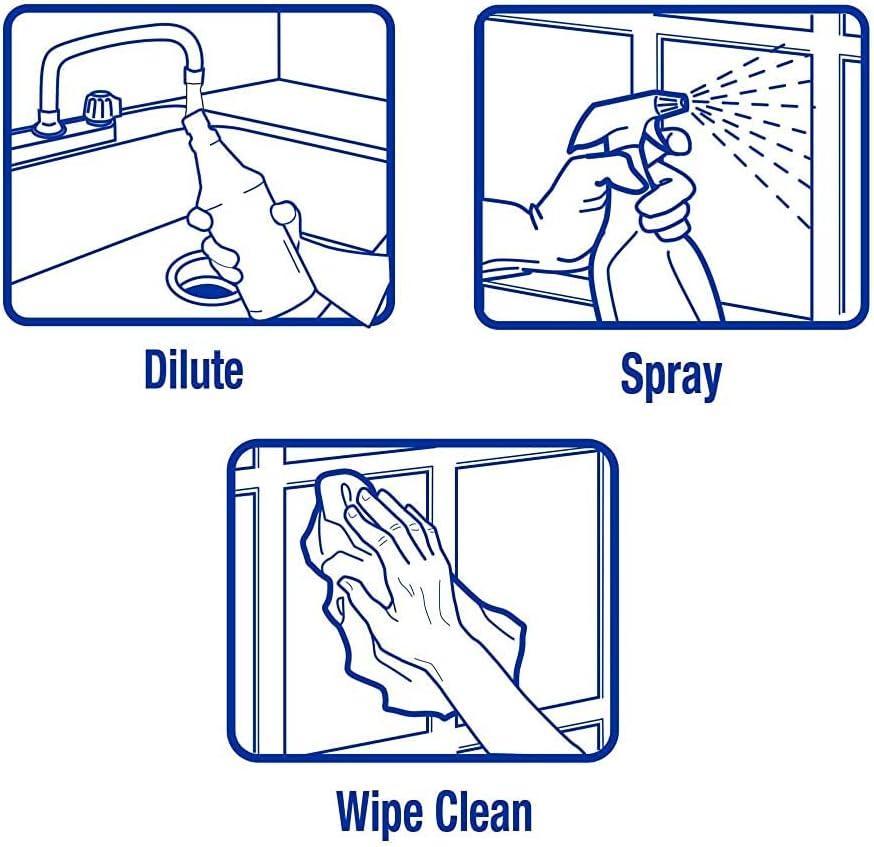 image:imageZep Commercial Glass Cleaner Concentrate Concentrate Liquid Solution Green 1 gal 128 fl oz2