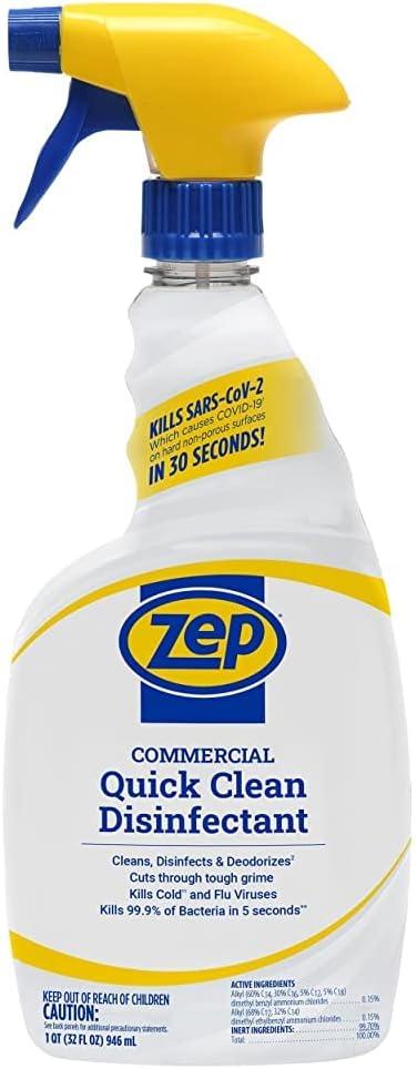 image:imageZep Home Pro Commercial Quick Clean Disinfectant 32 Fl Oz R49806 Pro Trusted Cleaning Power Now in Refreshing Scents and Family Friendly Formulas 6