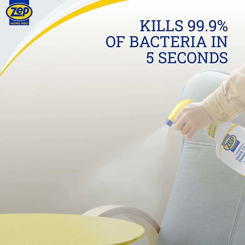 image:imageZep Home Pro Commercial Quick Clean Disinfectant 32 Fl Oz R49806 Pro Trusted Cleaning Power Now in Refreshing Scents and Family Friendly Formulas 6