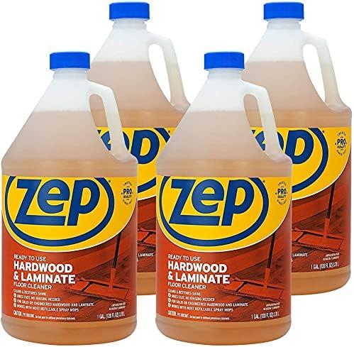 image:imageZep Industrial Hardwood and Laminate Floor Cleaner 1 Gallon ZUHLF128 Removes Spots Stains and Scuffs Cleans and Restores Shine4