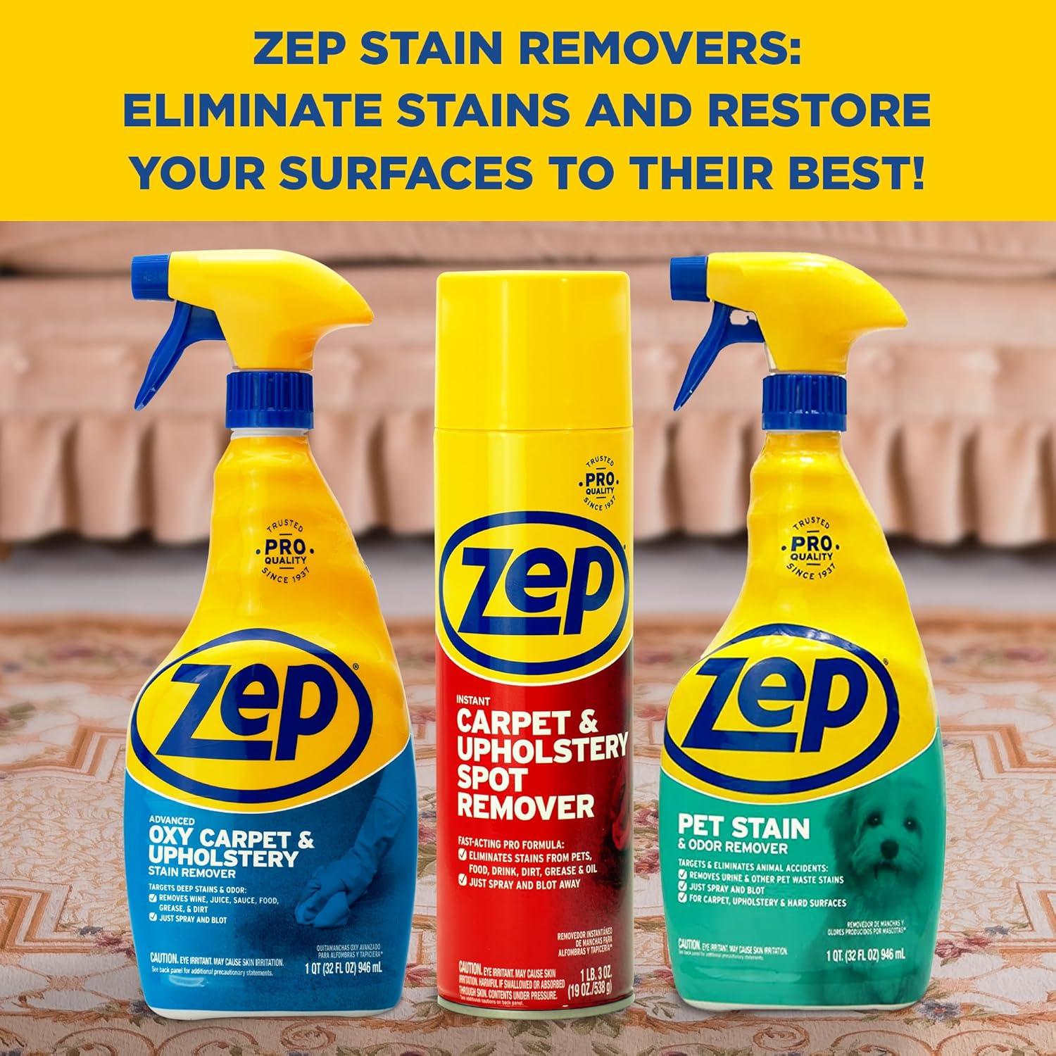 image:imageZep Instant Carpet and Upholstery Spot Remover 19 ounce Case of 12 ZUSPOT19 No Scrubbing4