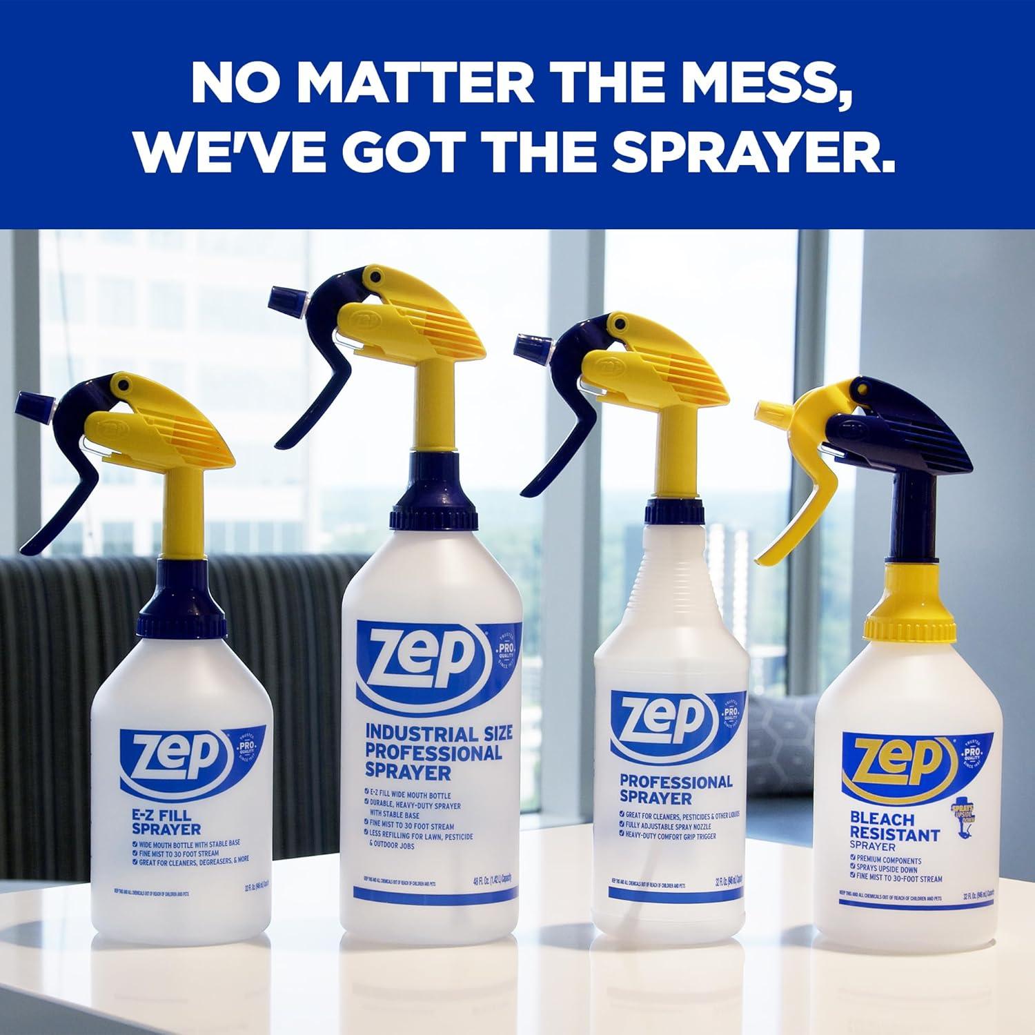 image:imageZep New Bleach Resistant Professional Sprayer 20 Bottle 32 Ounces 30 Foot Spray Adjustable Nozzle1