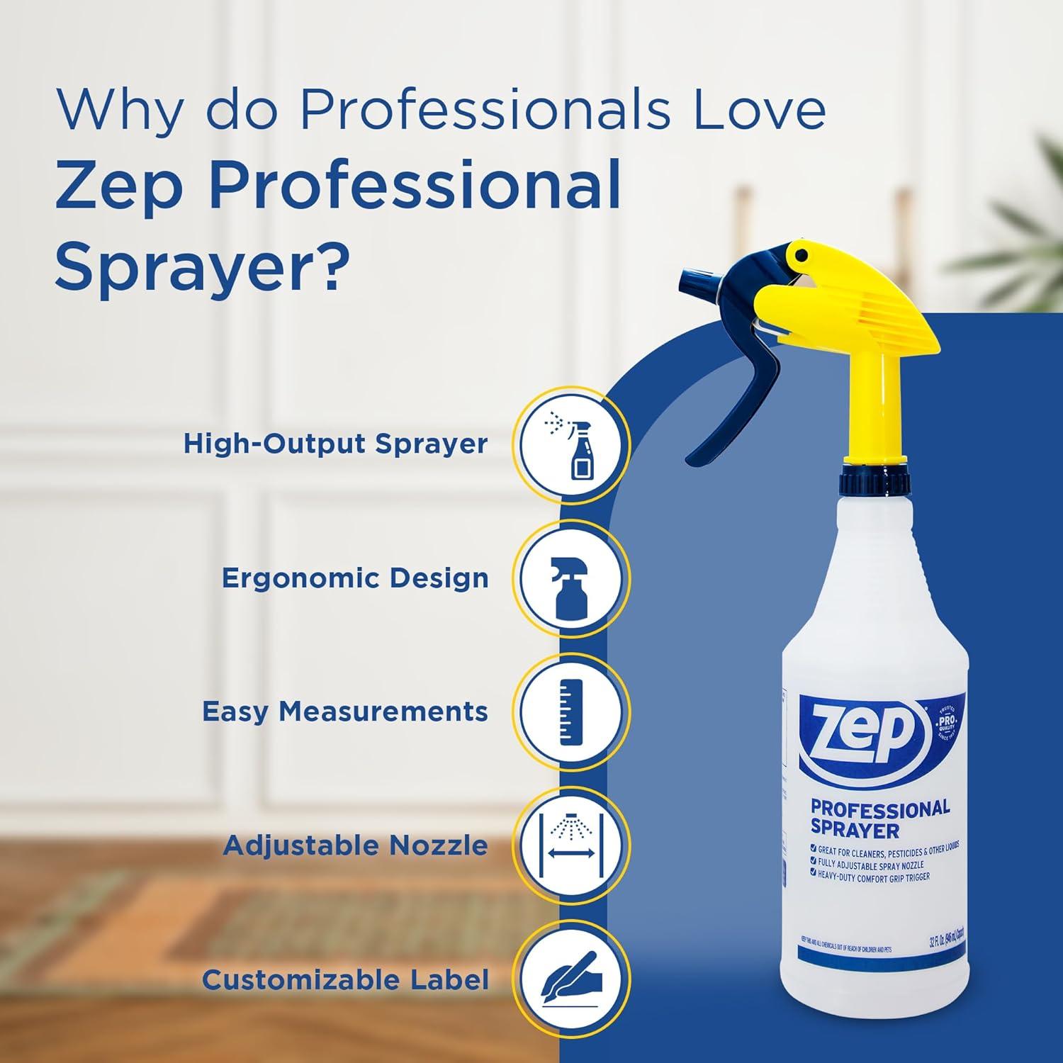 image:imageZep Professional Sprayer Bottle 32 ounces Up to 30 Foot Spray Adjustable Nozzle36