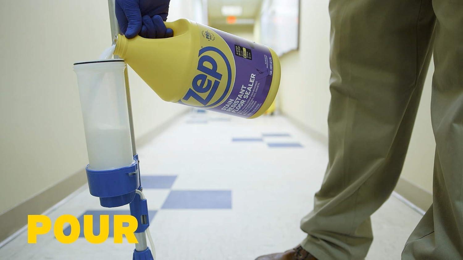 image:imageZep Stain Resistant Floor Sealer 1 Gallon ZUFSLR128 Durable Long Lasting Seal1