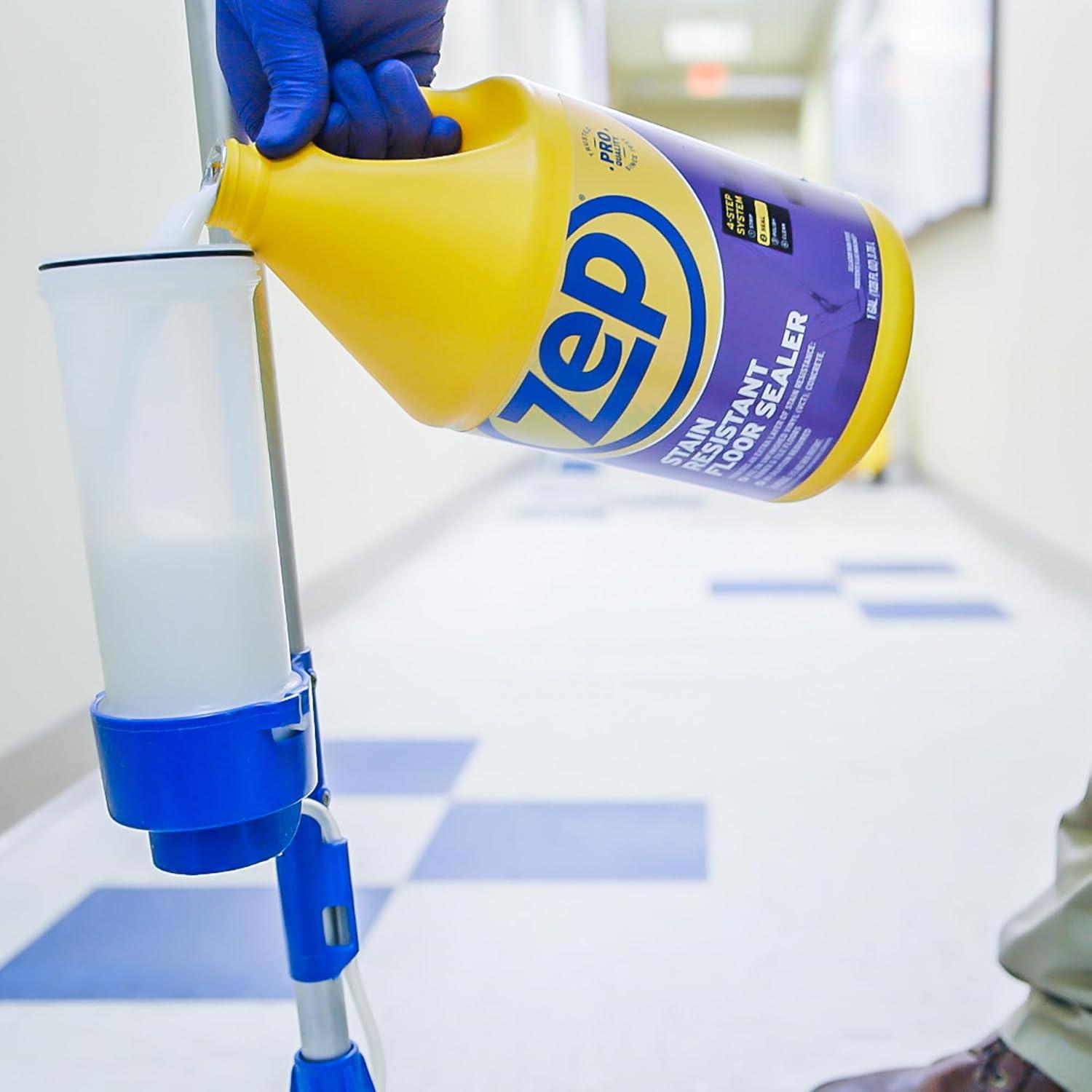 image:imageZep Stain Resistant Floor Sealer 1 Gallon ZUFSLR128 Durable Long Lasting Seal2