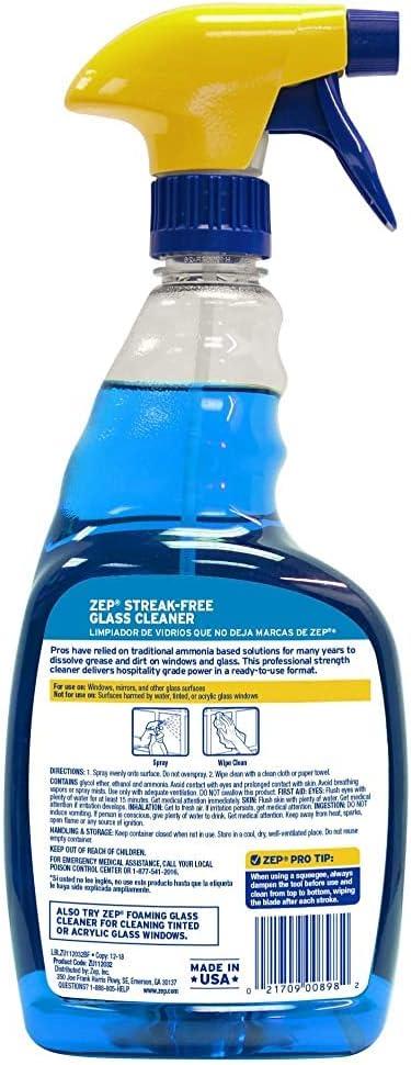 image:imageZep ZU1120128 StreakFree Glass Cleaner 128 ounce1