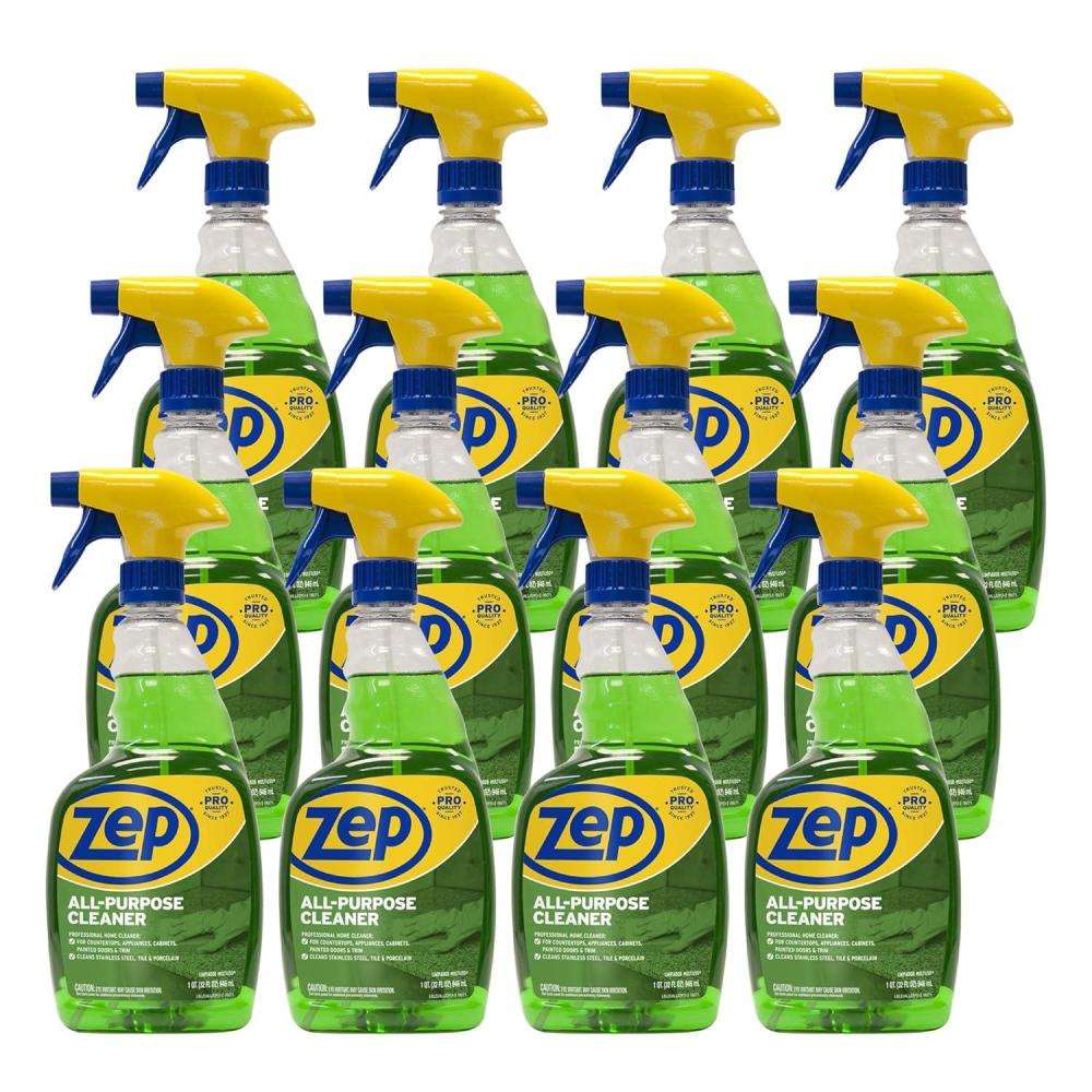 image:imageZep AllPurpose Cleaner and Degreaser  1 Gallon 1 Unit ZU0567128  Heavy Duty Industrial Cleaner for Business and Household Used in Kitchen Countertops Appliances Walls and Floor Surfaces32 Fl Oz Pack of 1