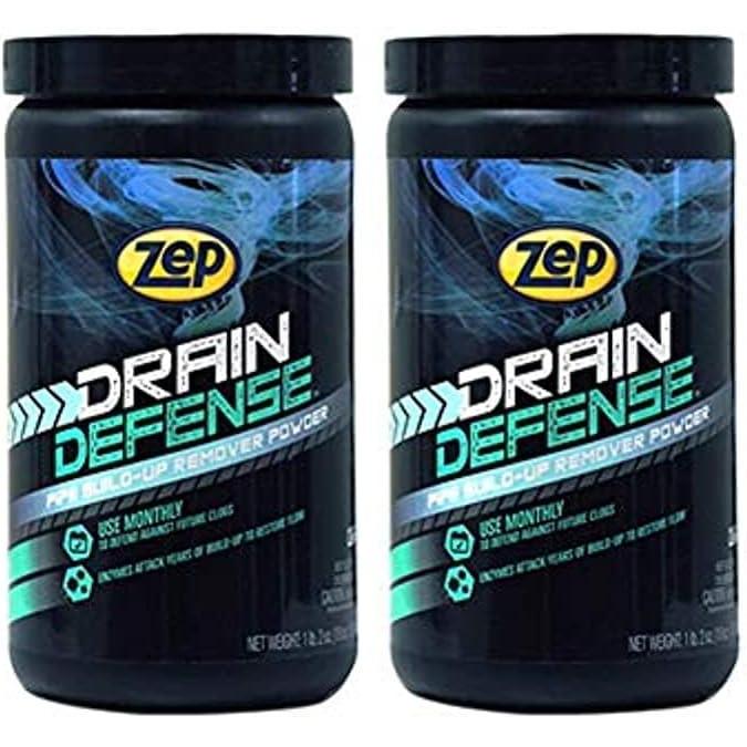 image:imageZep Drain Defense Enzymatic Drain Cleaner Powder  18 Ounces  ZDC16  Safe for Pipes and Septic Systems Pack of 1 white2