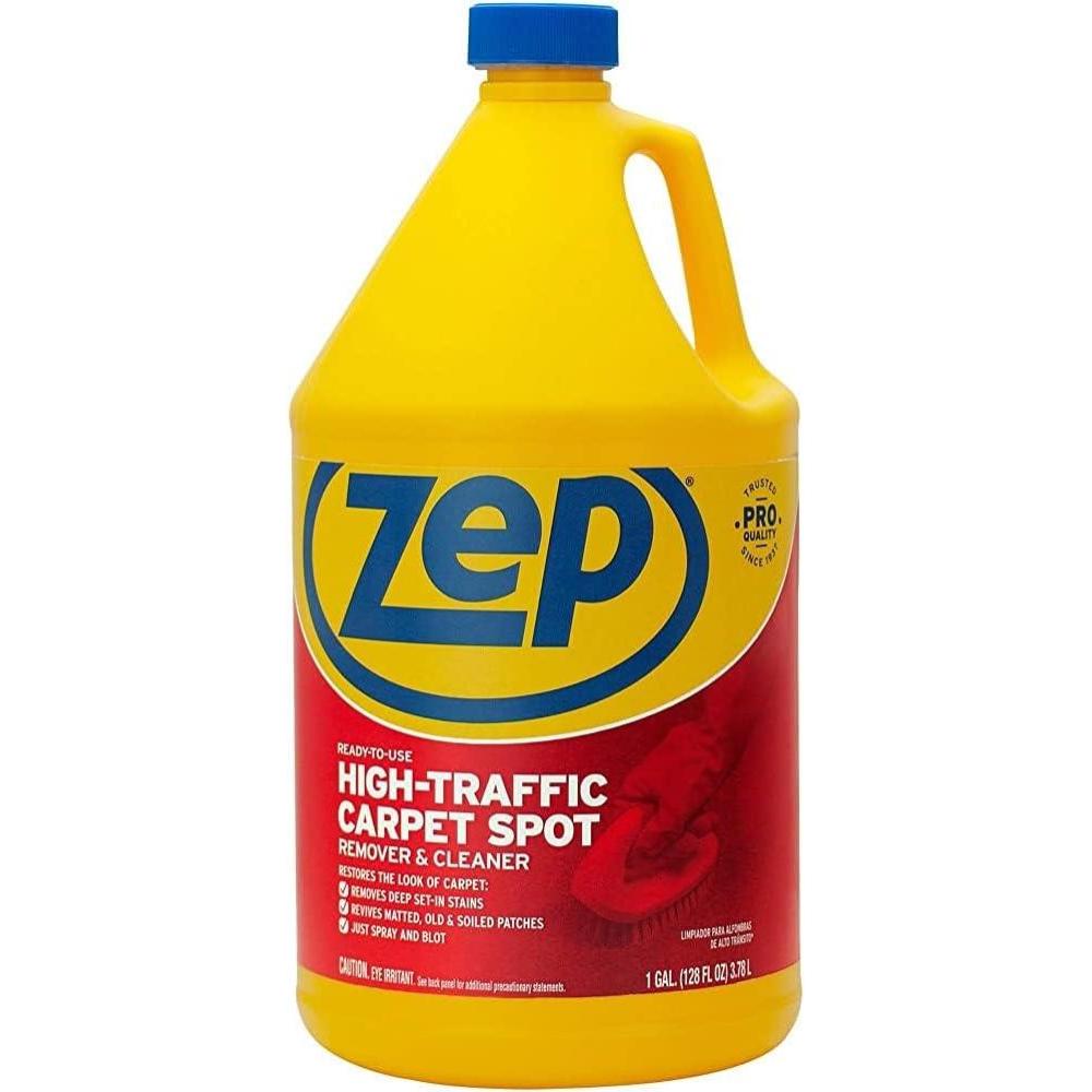 image:imageZep High Traffic Carpet Cleaner 1 Gallon Penetrating Formula Removes Deep Stains Make HighTraffic Areas Look New Again