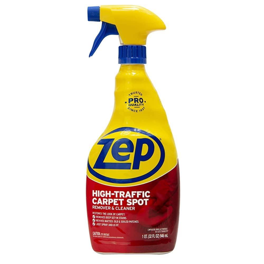 image:imageZep High Traffic Carpet Cleaner 32 Ounces Case of 1 ZUHTC32 Penetrating Formula Removes Deep Stains Make HighTraffic Areas Look New Again