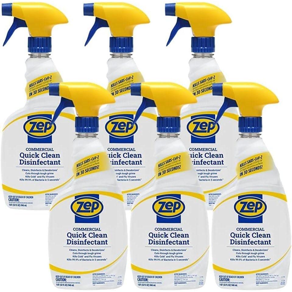 image:imageZep Home Pro Commercial Quick Clean Disinfectant 32 Fl Oz R49806 Pro Trusted Cleaning Power Now in Refreshing Scents and Family Friendly Formulas 6