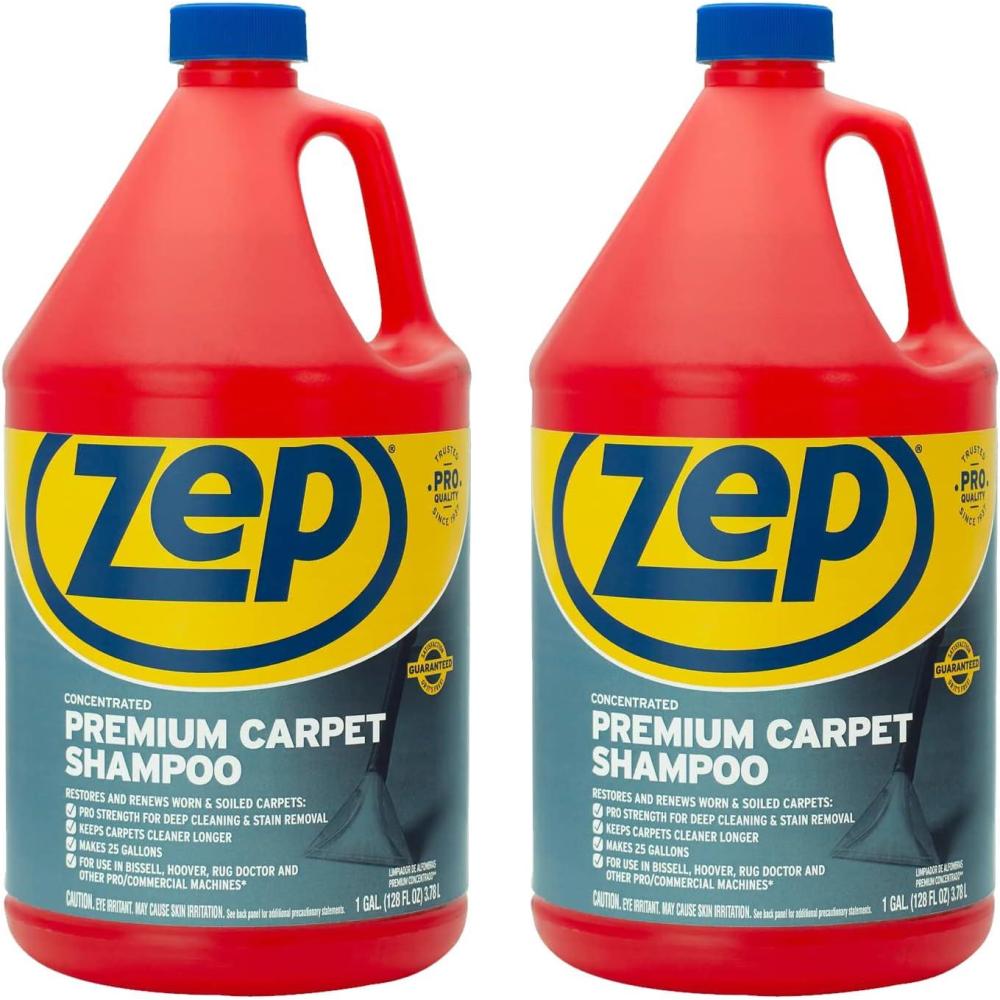 image:imageZep Premium Carpet Shampoo 1 Gal Case of 4 ZUPXC128 Deep Cleaning and Stain Removal For Carpet Machines2