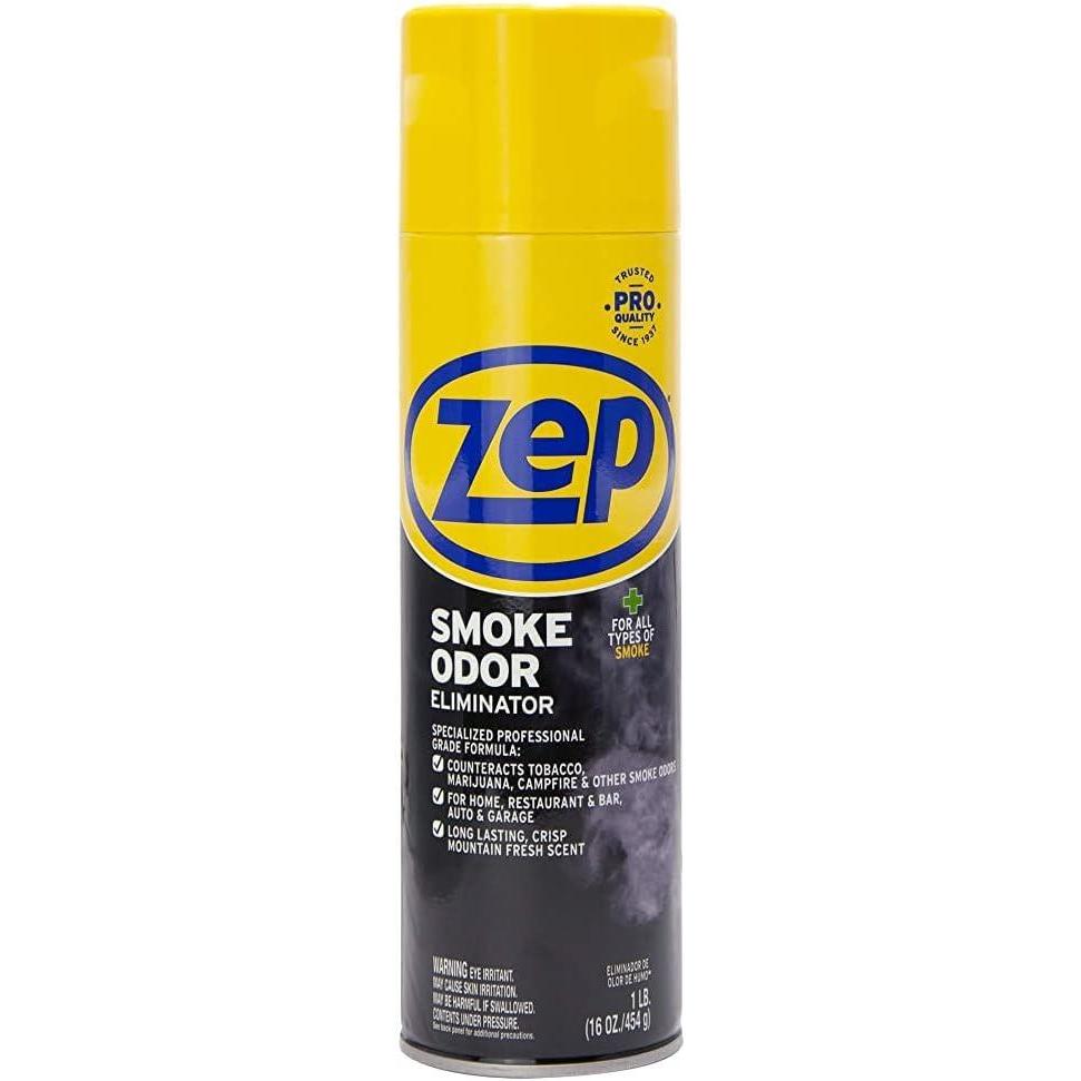 image:imageZep Smoke Odor Eliminator Aerosol  16 Ounce  ZUSOE16  Eliminate Cannabis Marijuana and Tobacco OdorsCrisp Mountain Fresh