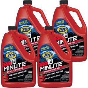 Zep 10 Minute Drain Opener Gel 64 Ounce – ZHCR64NG – Commercial Strength, Fast Acting and Safe for All Pipes(4)
