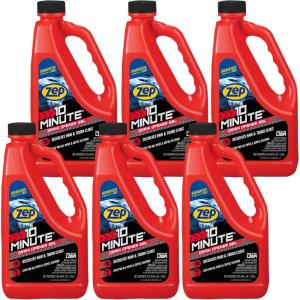 Zep 10 Minute Drain Opener Gel 64 Ounce – ZHCR64NG – Commercial Strength, Fast Acting and Safe for All Pipes(6)