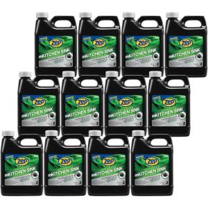 Zep Advanced Kitchen Drain Opener – 32 ounces – U49710 – Formulated for Grease, Food, and Oil-Safe for Garbage Disposal(12)