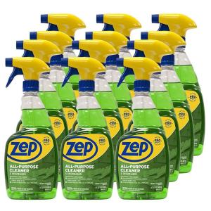 Zep All-Purpose Cleaner and Degreaser – 1 Gallon (1 Unit) ZU0567128 – Heavy Duty Industrial Cleaner for Business and Household Used in Kitchen, Countertops, Appliances, Walls and Floor Surfaces(32 Ounce (Pack of 12))