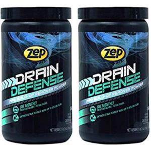 Zep Drain Defense Enzymatic Drain Cleaner Powder – 18 Ounces – ZDC16 – Safe for Pipes and Septic Systems, Pack of 1, white(2)