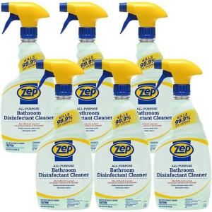 Zep Home Pro All-Purpose Bathroom Disinfectant Cleaner – 32 Fl. Oz. (Case of 6) – R53406