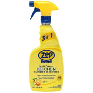 Zep Home Pro Multi-Purpose Kitchen Cleaner & Deodorizer – 32 oz – (Pack of 1) – R52613 – Use on Counters, Backsplash, Stove, Kitchen Appliances