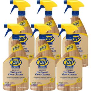 Zep Home Pro Quick Dry Hardwood Floor Cleaner – 24 Fl. Oz. – R49906 – Pro Trusted Cleaning Power: Now in Refreshing Scents and Family Friendly Formulas (6)(1)