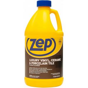Zep Luxury Vinyl, Ceramic and Porcelain Floor Cleaner – 64 oz. ZULVCP64 Safe for Grout, Pro Formula(64 Fl Oz (Pack of 1))