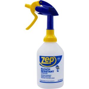 Zep New Bleach Resistant Professional Sprayer 2.0 Bottle 32 Ounces – 30 Foot Spray, Adjustable Nozzle(1)