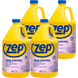Zep Odor Control Concentrate 128 Ounce ZUOCC128 (1 Bottle), 1 Gallon Concentrate, No Scent(4)