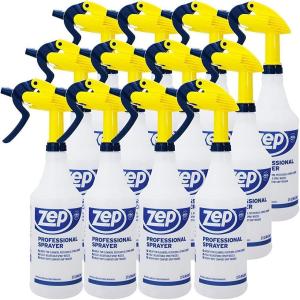 Zep Professional Sprayer Bottle 32 ounces – Up to 30 Foot Spray, Adjustable Nozzle(12)