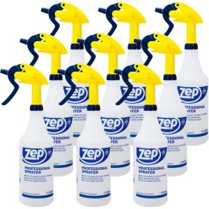 Zep Professional Sprayer Bottle 32 ounces – Up to 30 Foot Spray, Adjustable Nozzle(9)