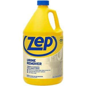 Zep Urine Remover 128 Ounces Targets and Eliminates Urine Odors and Stains(1)