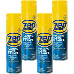 Zep ZUFGC24 Foaming Glass Cleaner 19 Ounces(4)