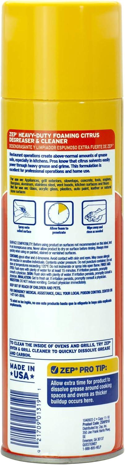 image:imageZEP ZUHFD18 Foam Degreaser 18 oz18 Ounce Pack of 1
