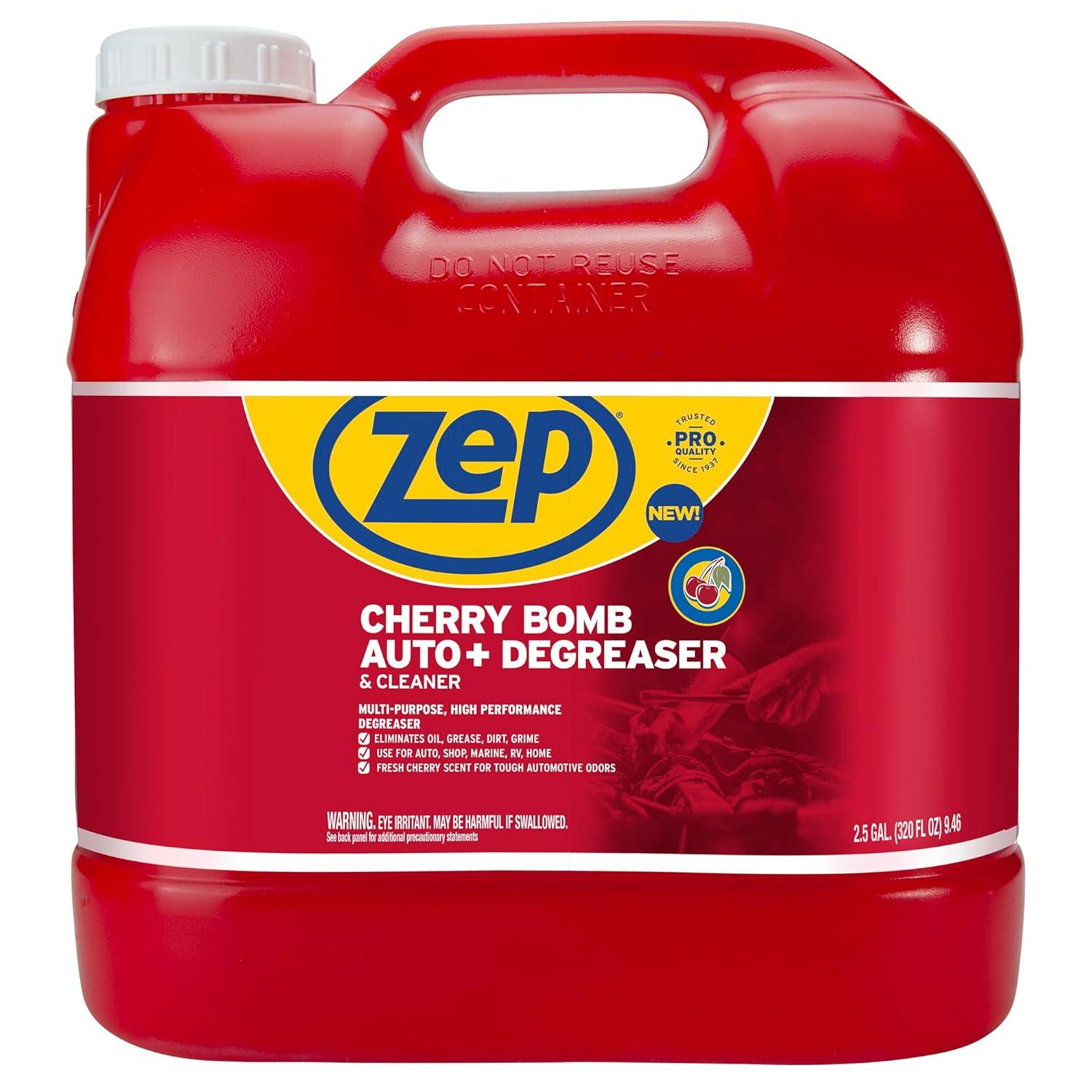 image:imageZep Cherry Bomb Auto Degreaser amp Cleaner For Auto Marine RV amp Home 25 Gallon