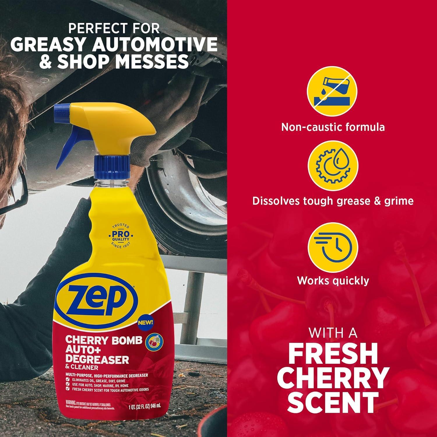 image:imageZep Cherry Bomb Auto Degreaser amp Cleaner For Auto Marine RV amp Home 32 oz