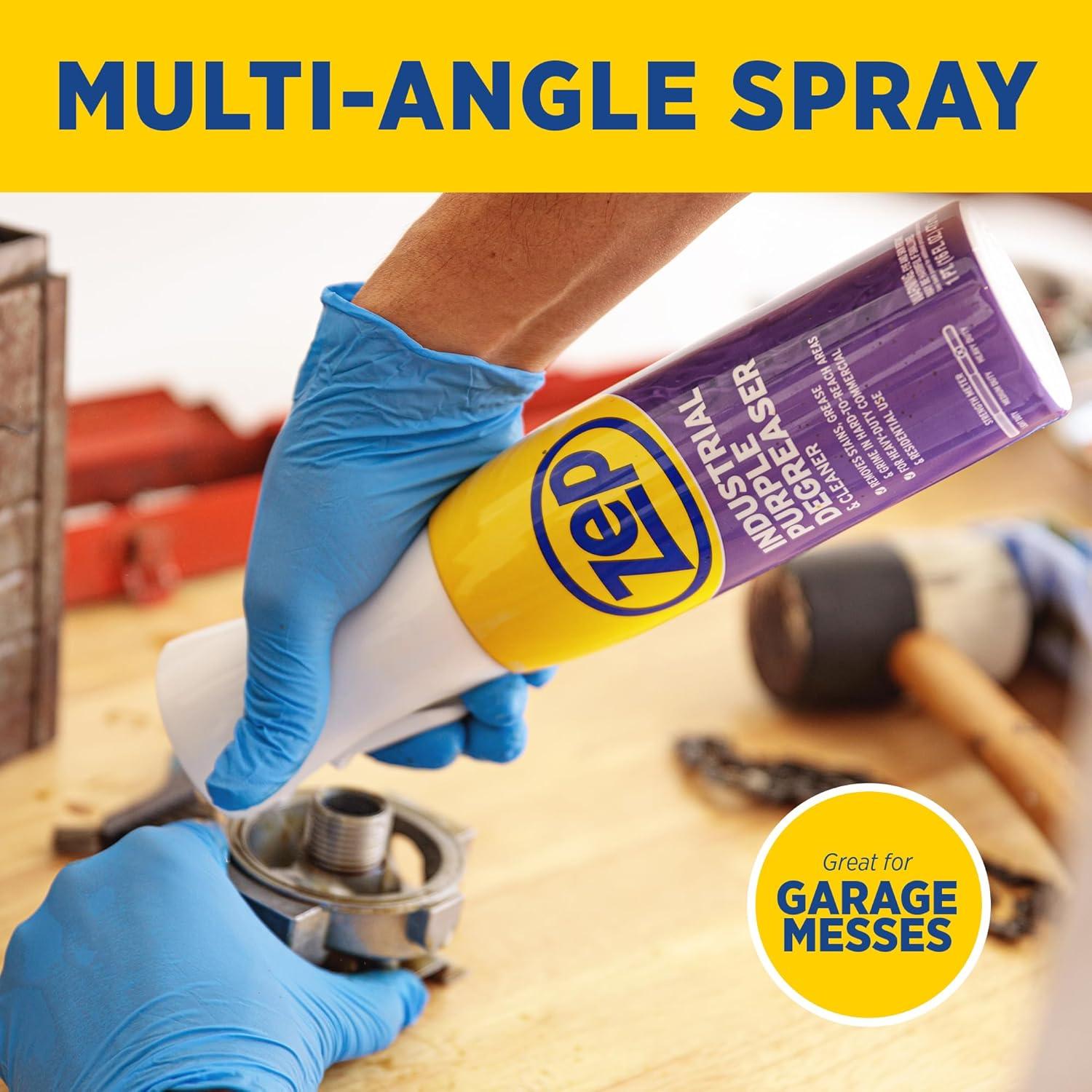 image:imageZep Industrial Purple Degreaser amp Cleaner Flarisol 16 oz R42320 Effectively removes tough stains grease and grime from machinery tools and equipment
