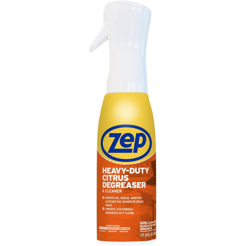 image:imageZep Heavy Duty Citrus Degreaser and Cleaner Mist 16 fl oz ZUCIT20  Removes Oil Grease Adhesive amp Kitchen Soil In HardToReach Areas16 Fl Oz Pack of 1