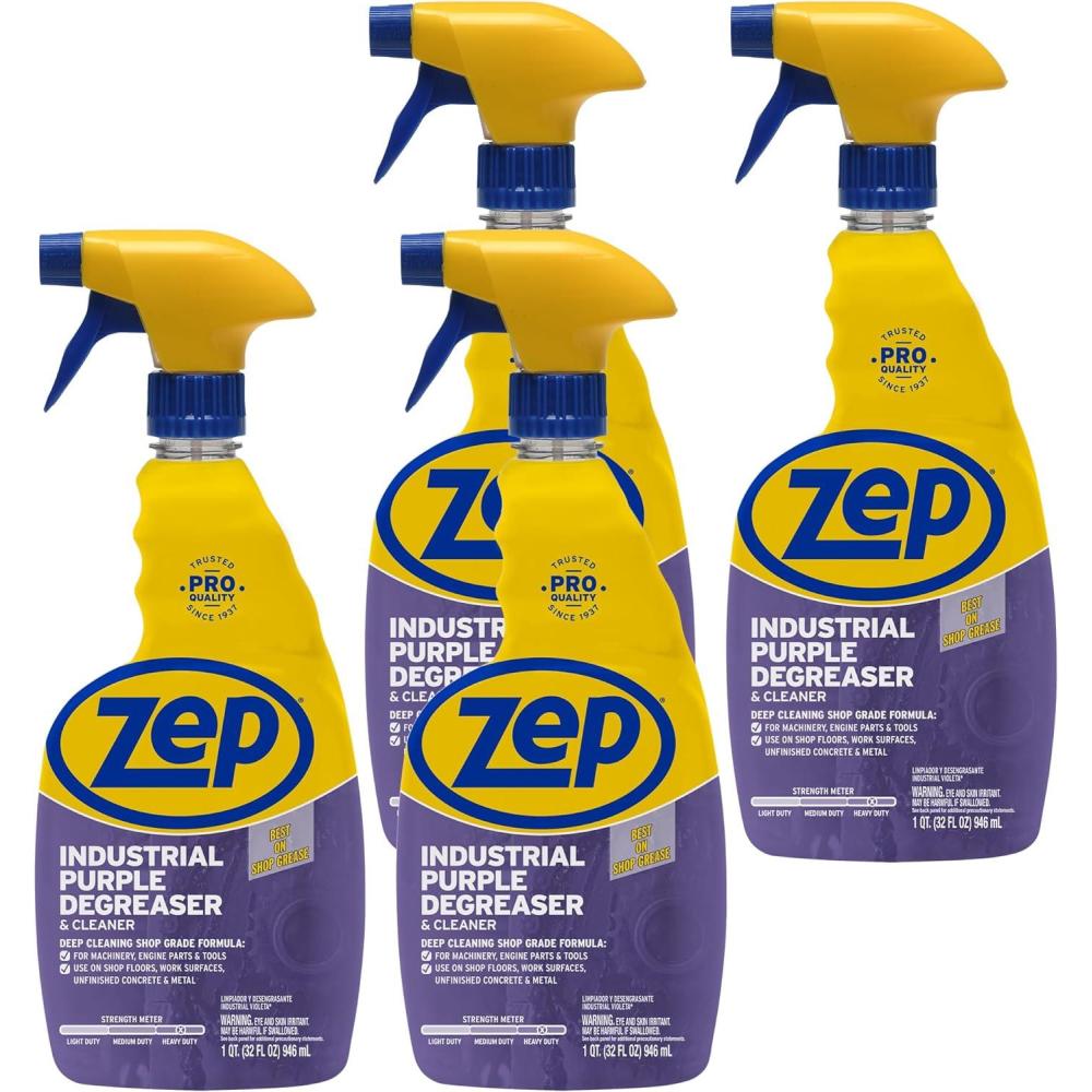 image:imageZep Industrial Purple Cleaner and Degreaser Concentrate 32 Ounce Case of 4 R42310 Easy to Rinse Formula1