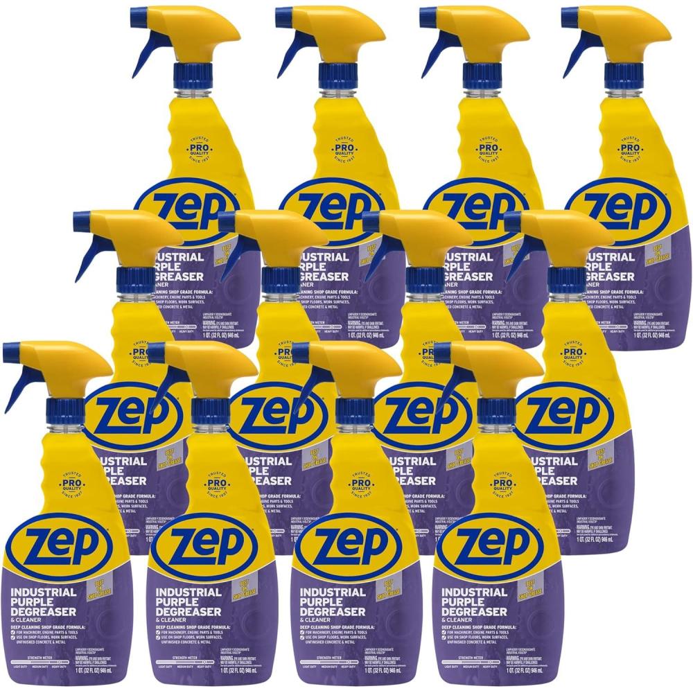 image:imageZep Industrial Purple Cleaner and Degreaser Concentrate 32 Ounce Case of 4 R42310 Easy to Rinse Formula12