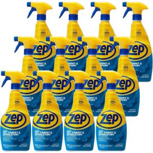 Zep Commercial Advanced Oxy Carpet & Upholstery Stain Remover, 12-1 Qt. Bottles, Bleach-free, Color Safe, Eliminates Tough Stains And Odors (ZUOXSR32)(1)
